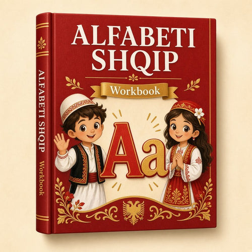 Albanian Alphabet Workbook